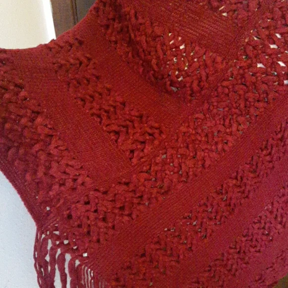 Riahfashion Bohemian Sequin Glitter Poncho - Picture 8 of 14